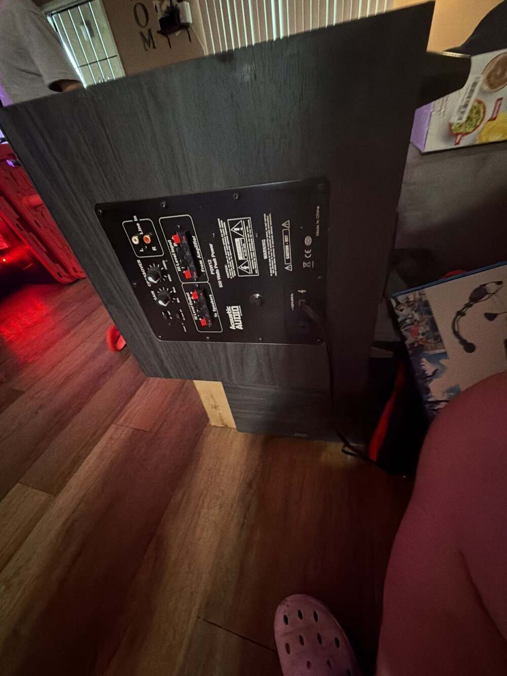 Acoustic Audio PSW12 Home Theater Powered 12" Subwoofer